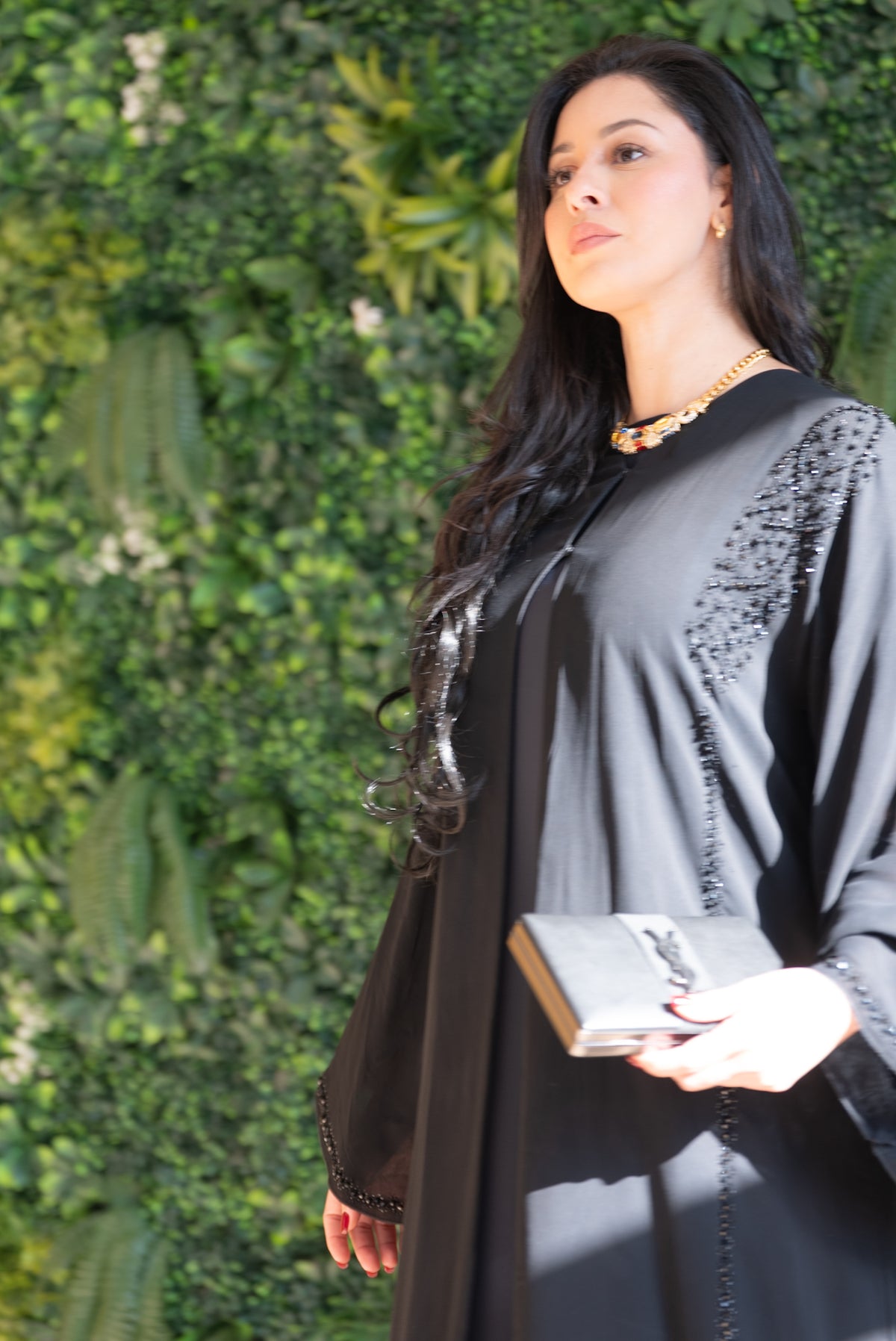 Soire Black Abaya