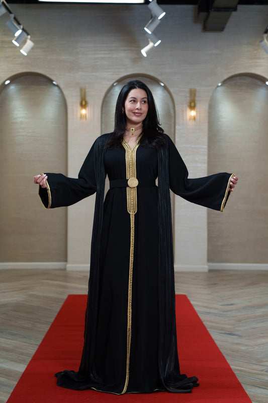 Noir Royale Caftan