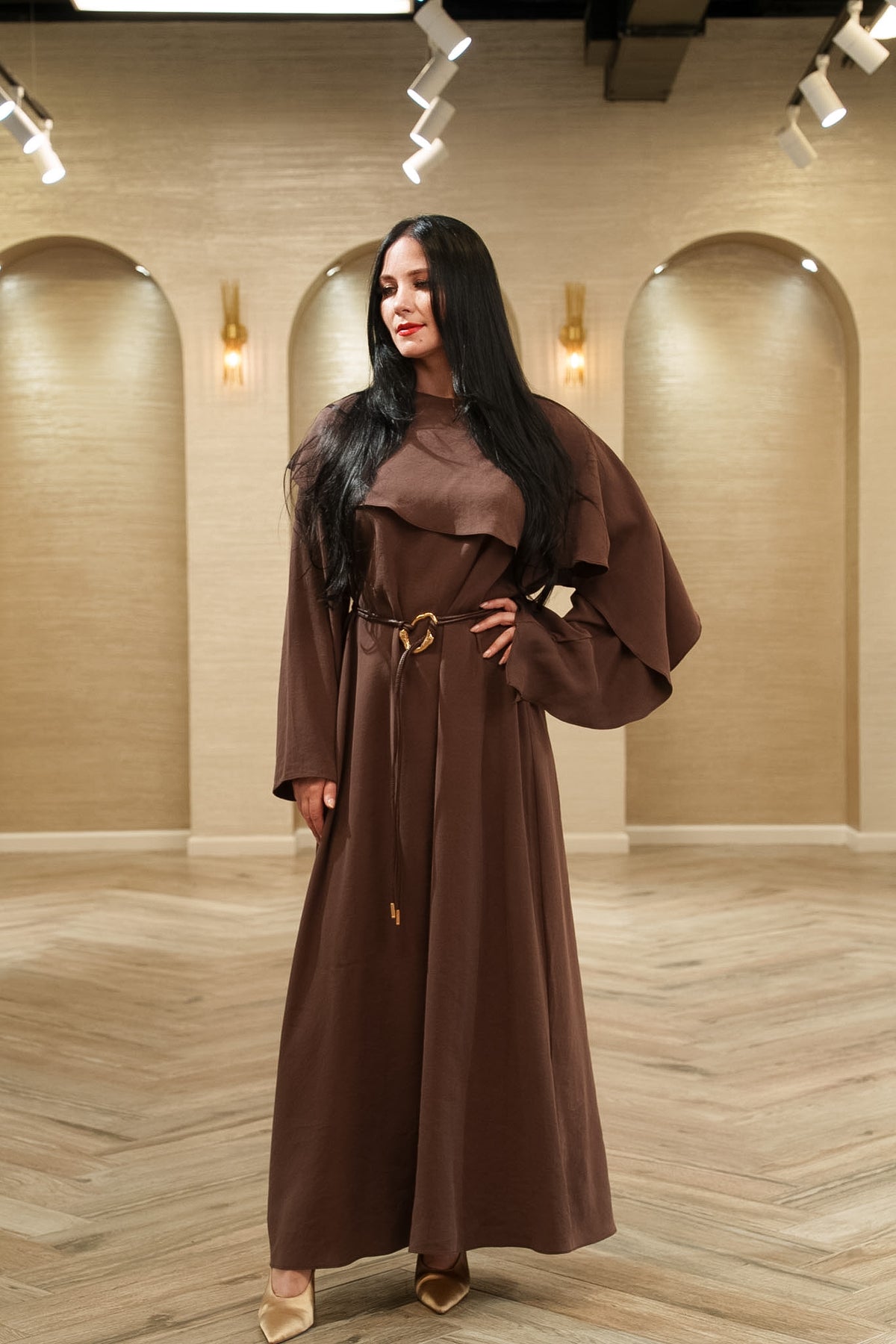 Actuel Tekstil Dress with Belt