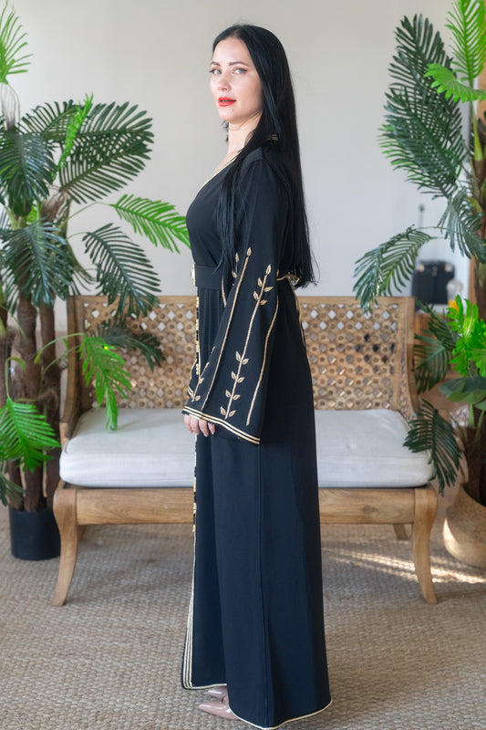Golden Veil Caftan