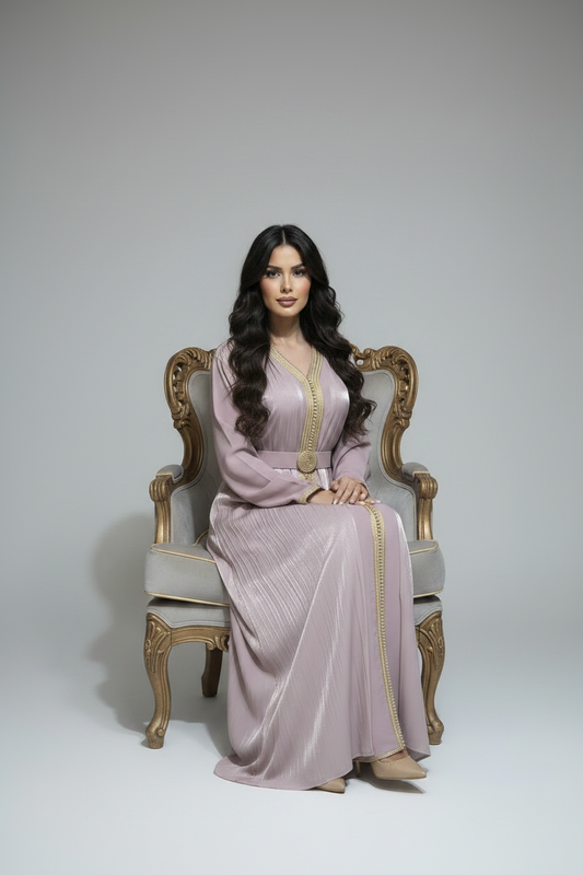 Ethereal Hot Pink Caftan