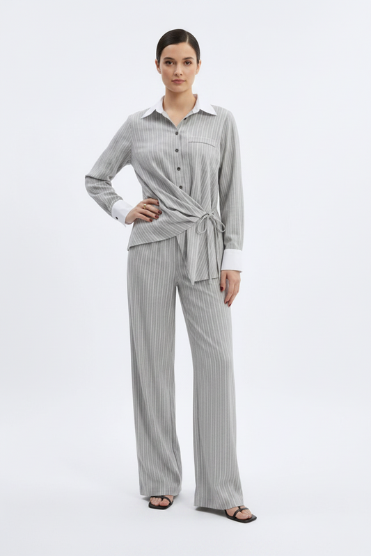 Actuel two-piece Linen co-ord set
