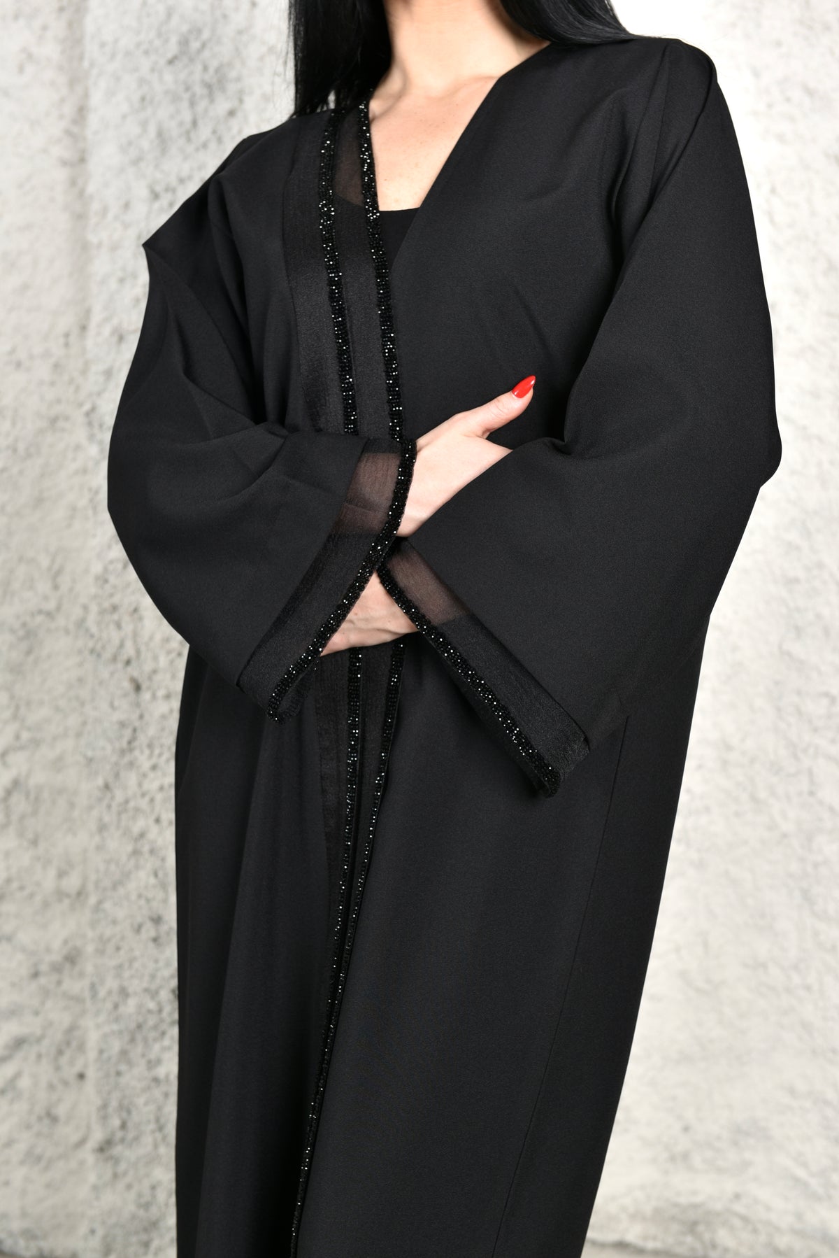 Onyx Black Abaya