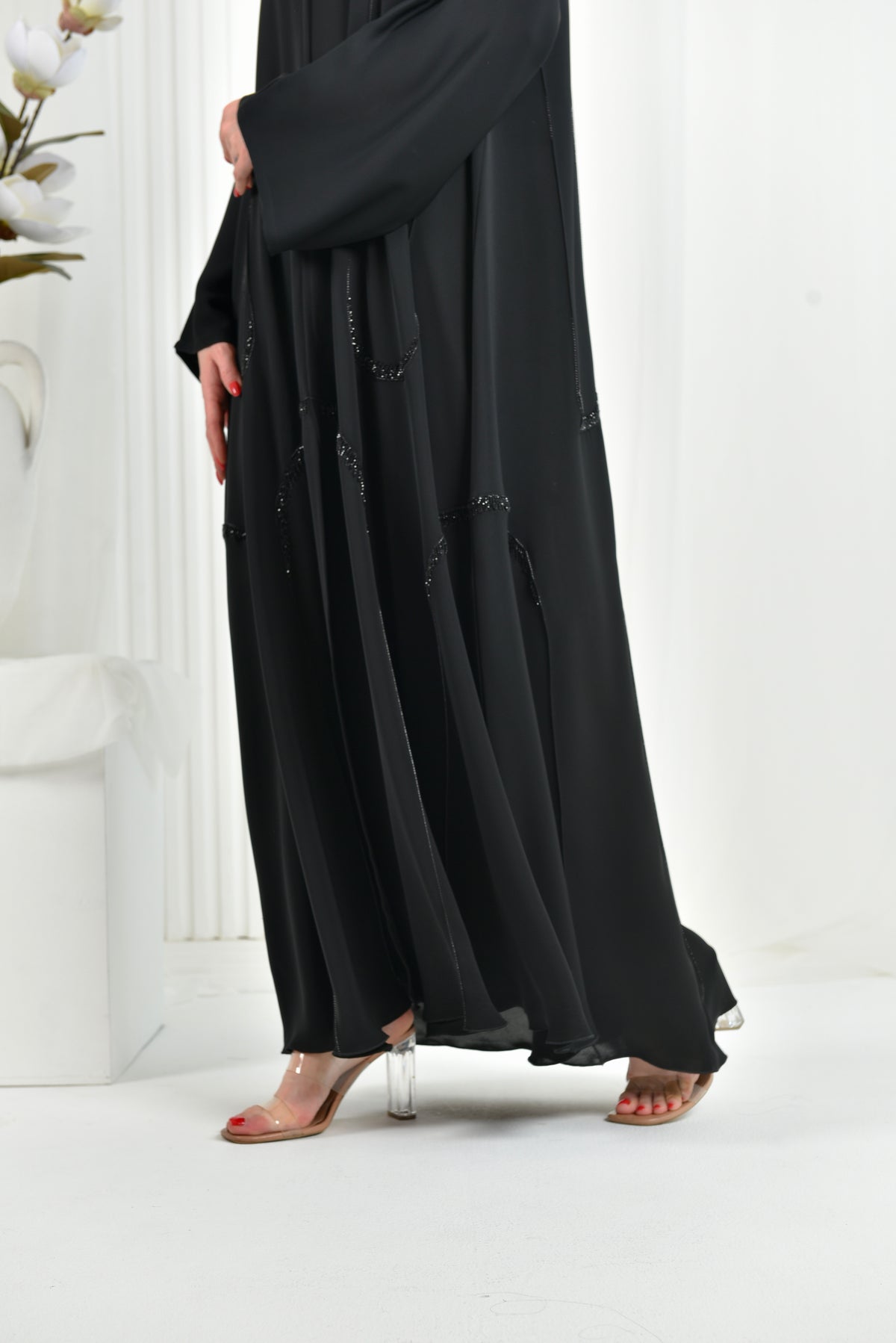 Baltic Sea Black Abaya