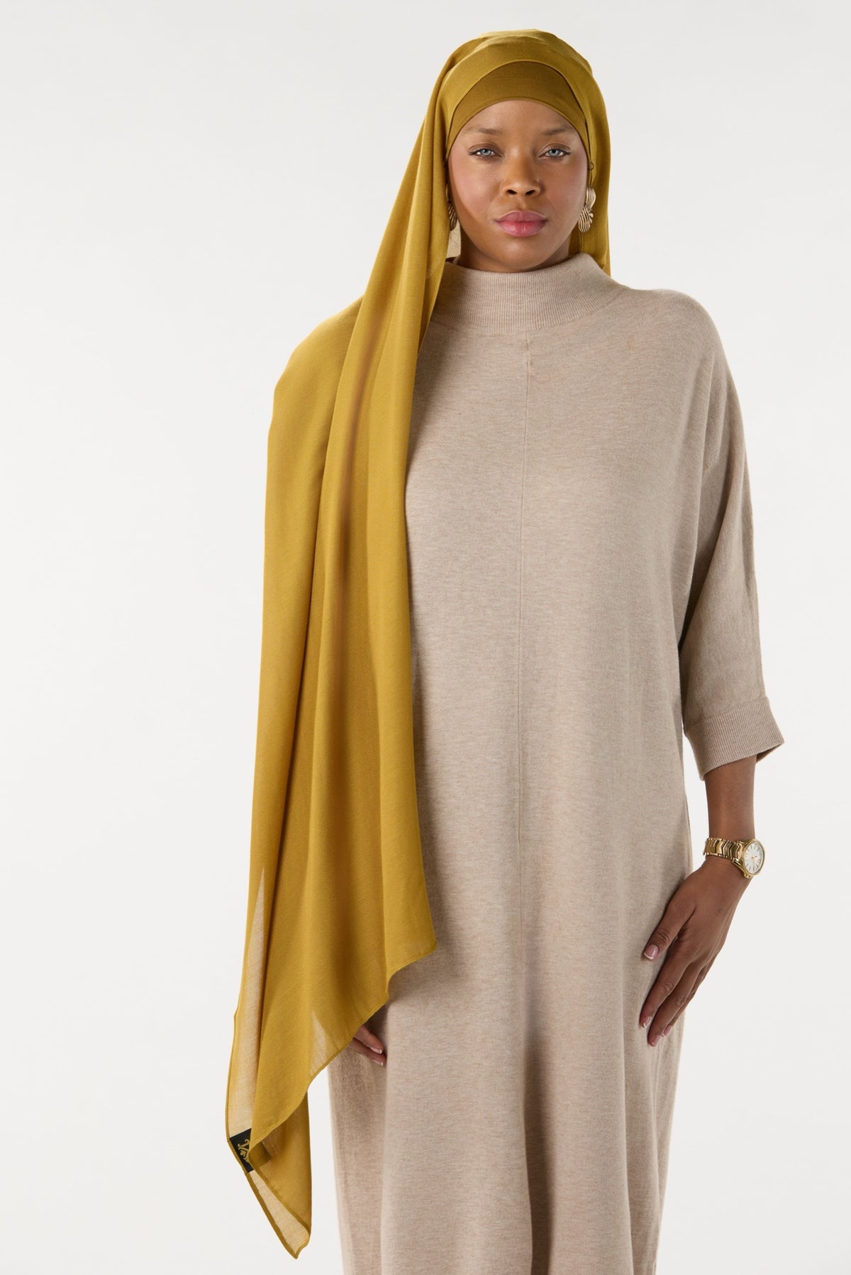 Modal Hijab with Matching Undercap Dijon