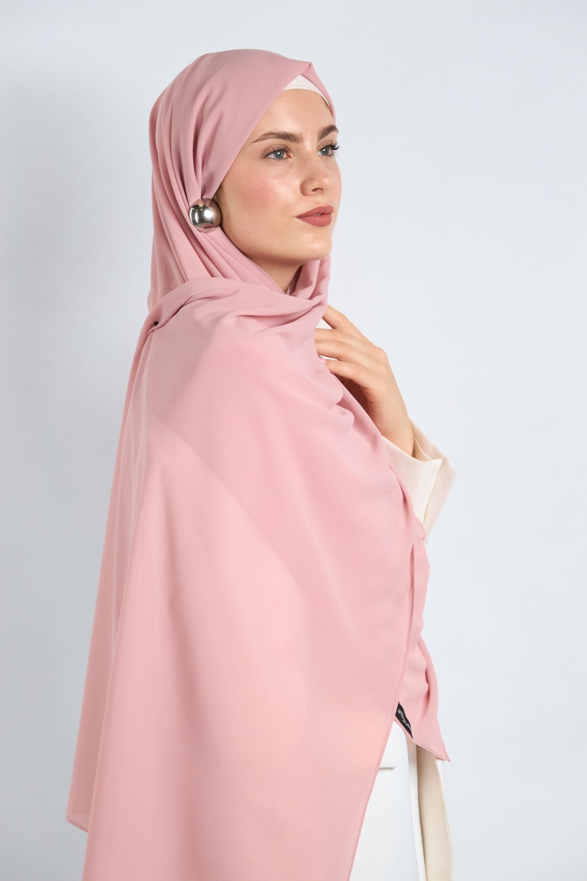Premium Chiffon Hijab Cashmere Rose
