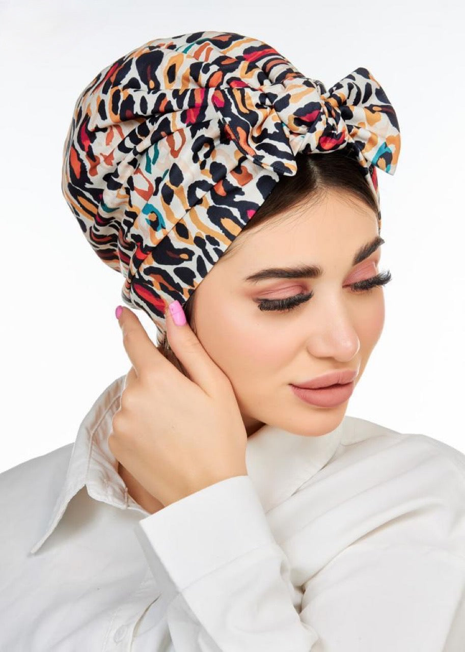 Leopard Print Turban