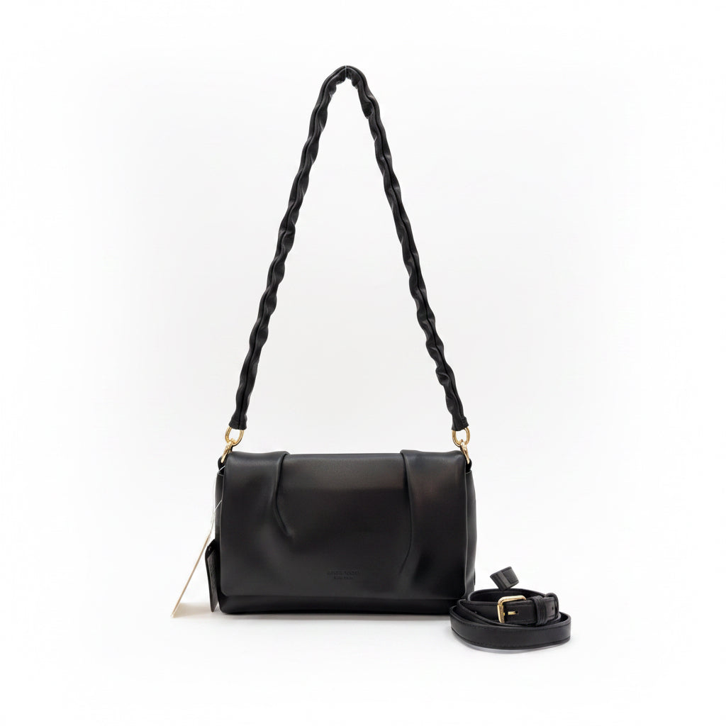 C&amp;D Faux Leather Handbag with Two Straps