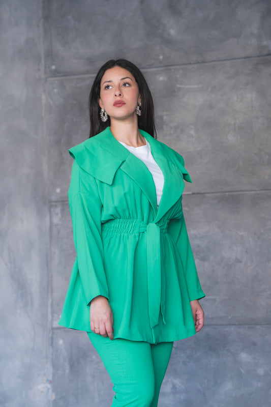 Women's Green Suit Set