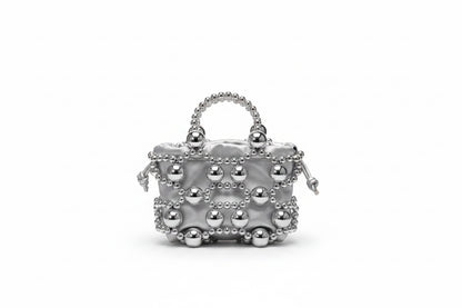 Jawhara Mini Beaded Ball Clutch