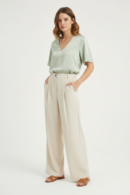 Enisse Classic Straight Pants