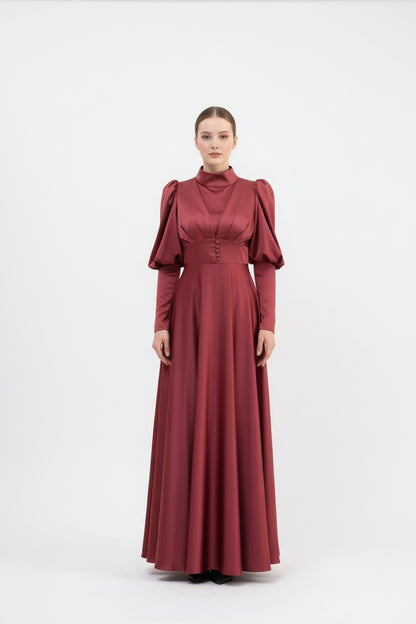 Satin Turkey Formal dress