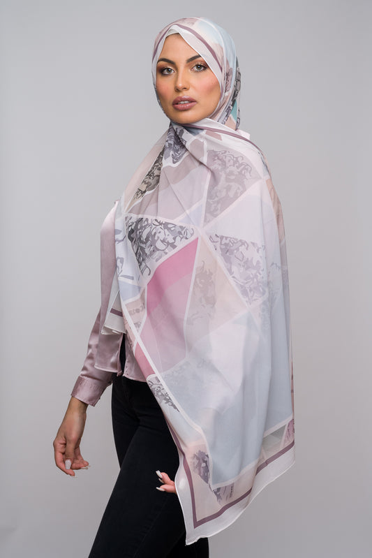 Endless Summer Printed Chiffon Hijab