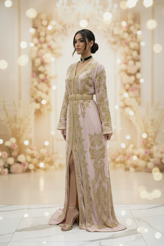 Traditional Bridal blush Takshita