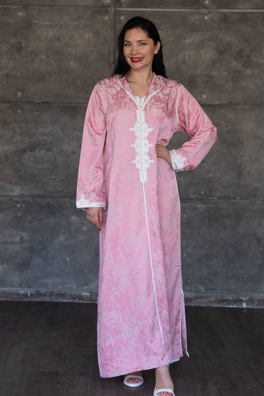 2 pieces Blush Pink Djelaba