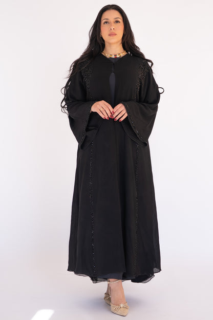 Soire Black Abaya
