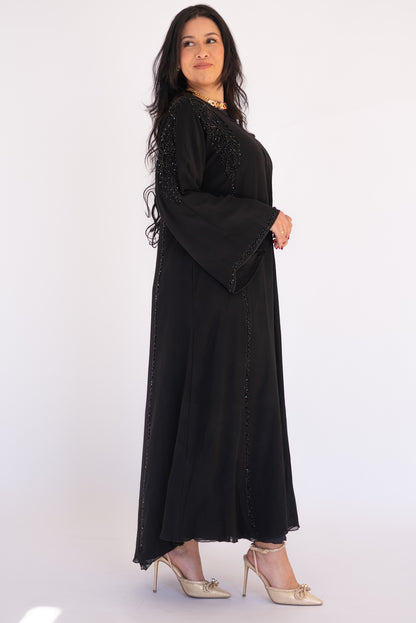 Soire Black Abaya