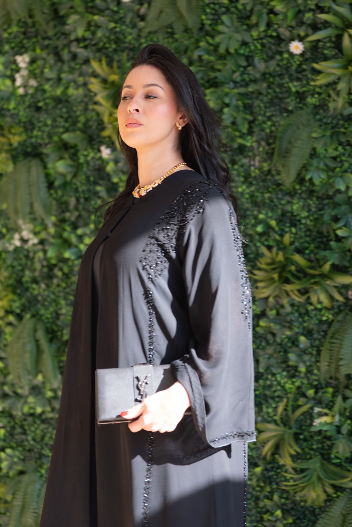 Soire Black Abaya