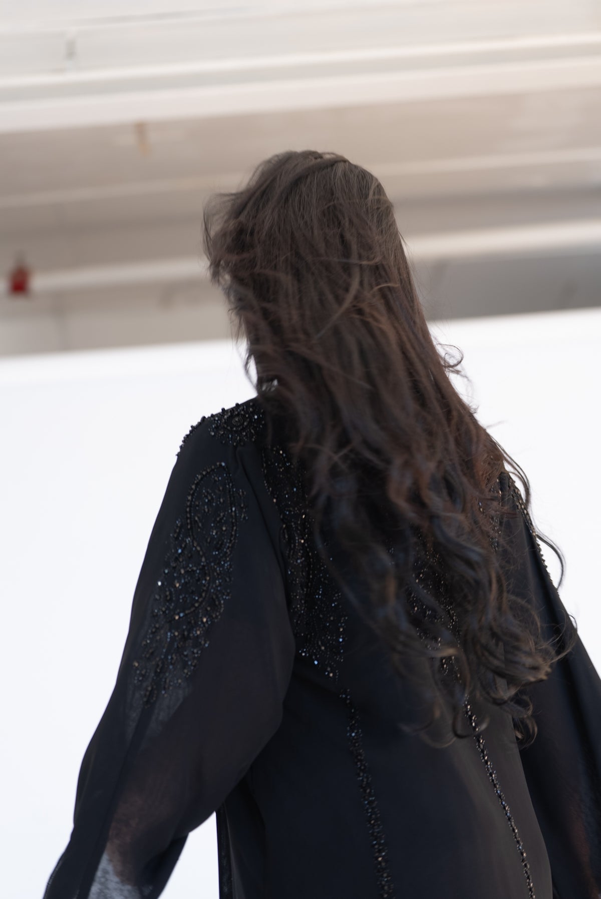 Soire Black Abaya