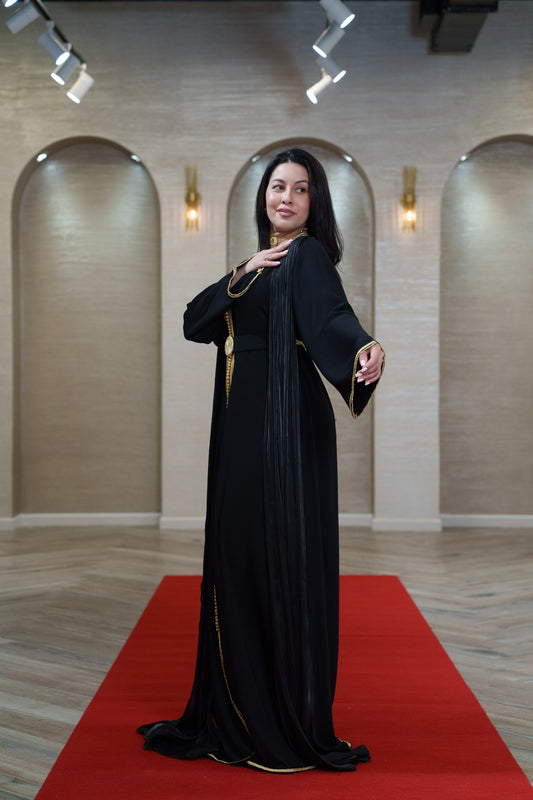 Noir Royale Caftan