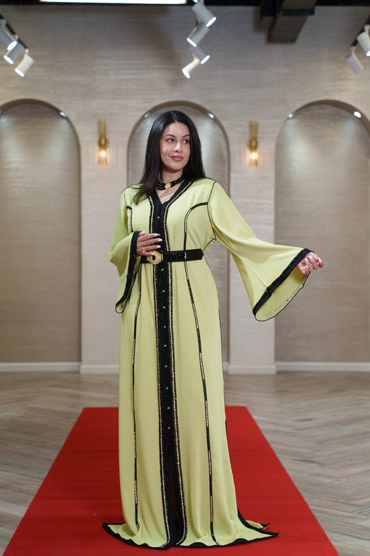 Citrine Noir Caftan
