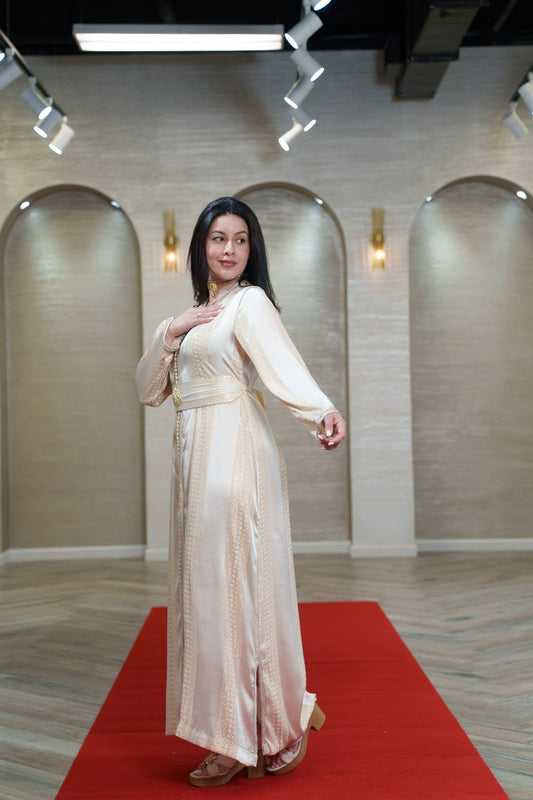 Ivory Royale Caftan