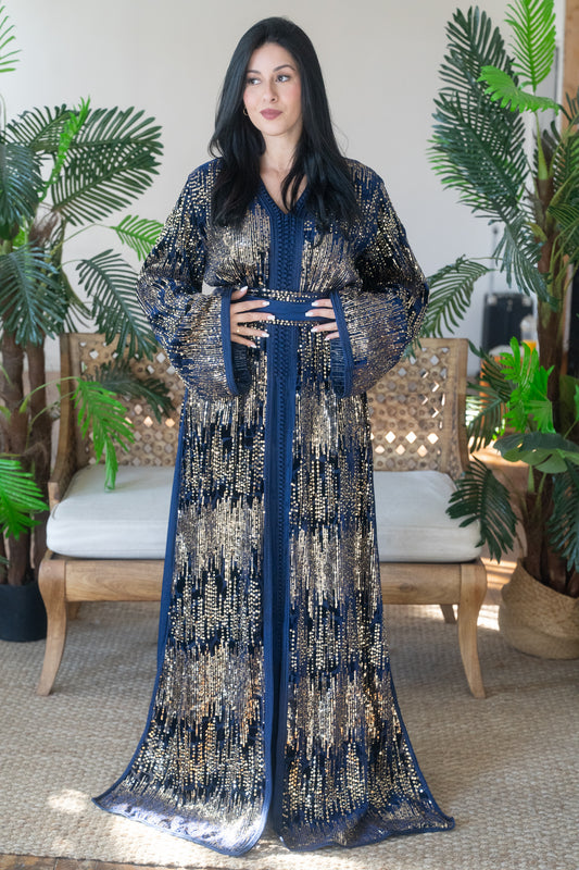 Midnight Radiance Caftan