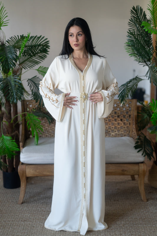 Ivory Grace Caftan