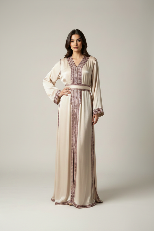 Yamna Organza caftan
