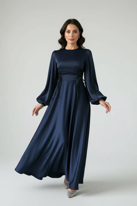 Liora Luxe Dress midnight blue