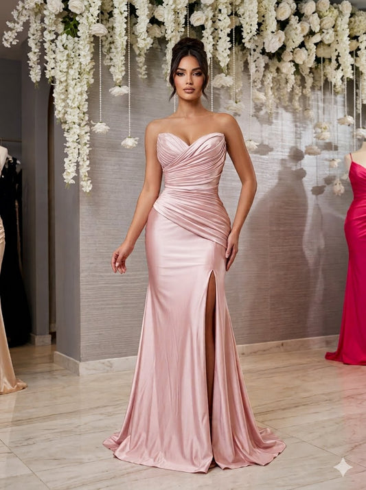 Amour Evening Rose Gown