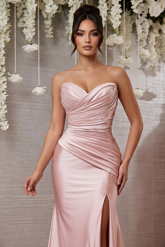 Amour Evening Rose Gown
