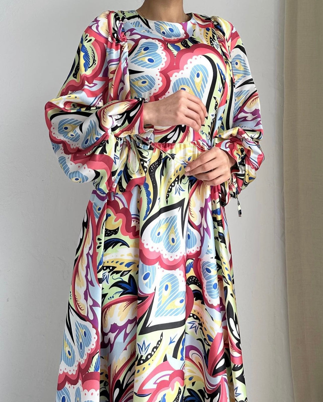Multi-Colored Flow Dress (Color 5)