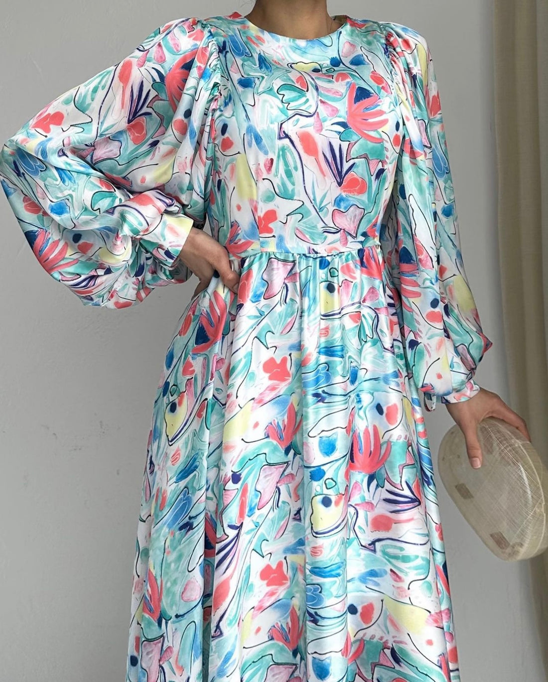 Multi-Colored Flow Dress (Color 6)