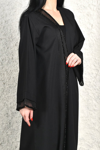 Onyx Black Abaya