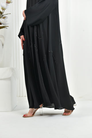 BALTIC SEA BLACK ABAYA