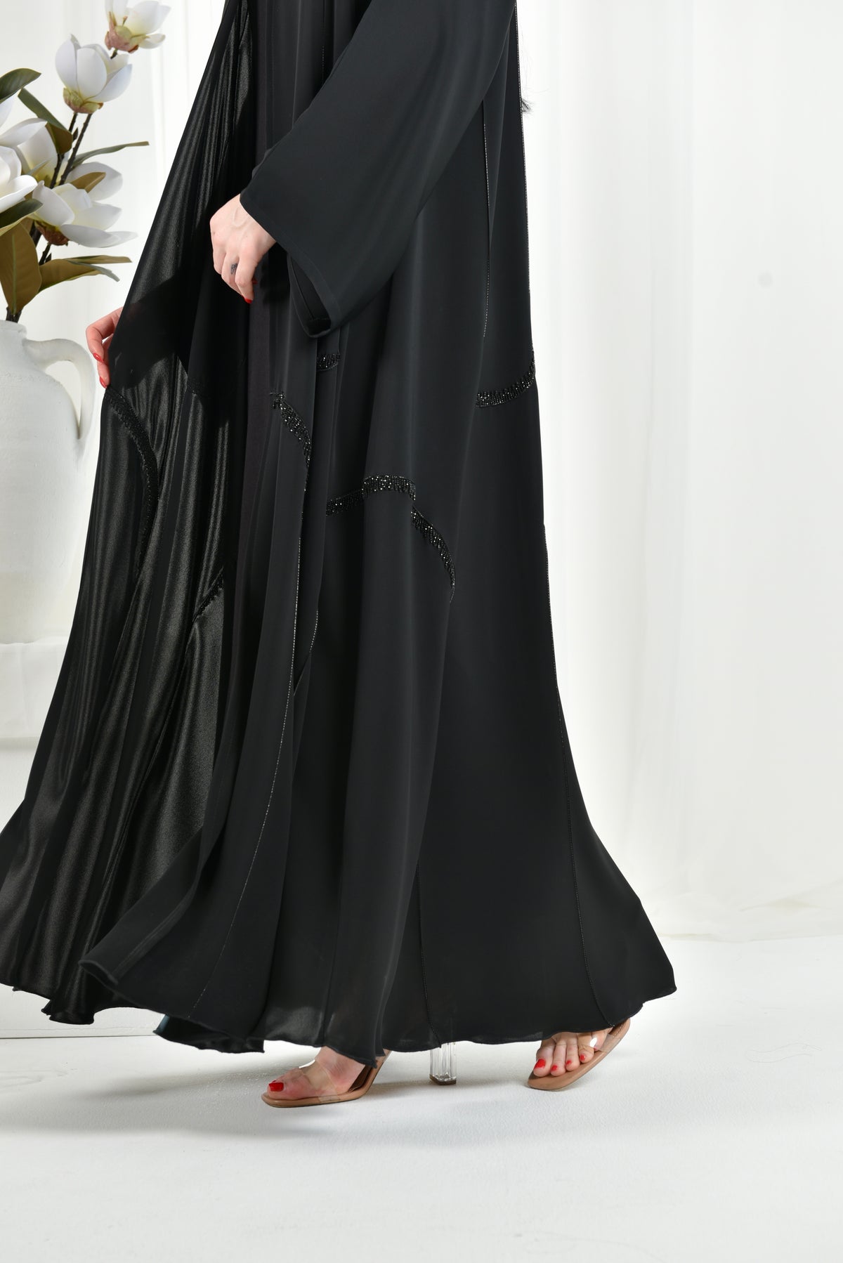 Baltic Sea Black Abaya