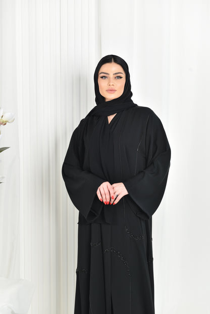 Baltic Sea Black Abaya
