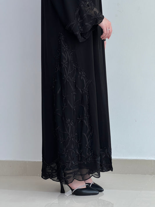 MIRAGE BLACK ABAYA