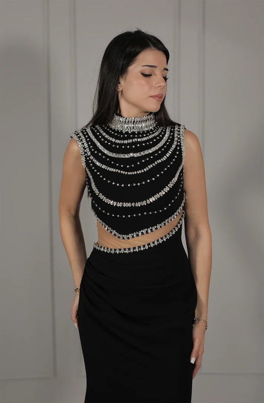 The Serephina Black Gown