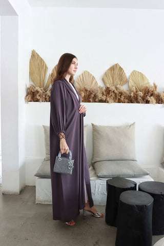 Neema Nida Purple Luxury dubai abaya