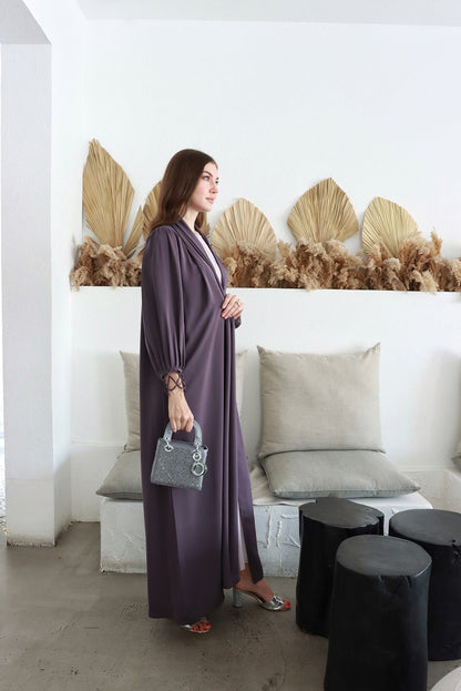 Neema Purple Nida Abaya