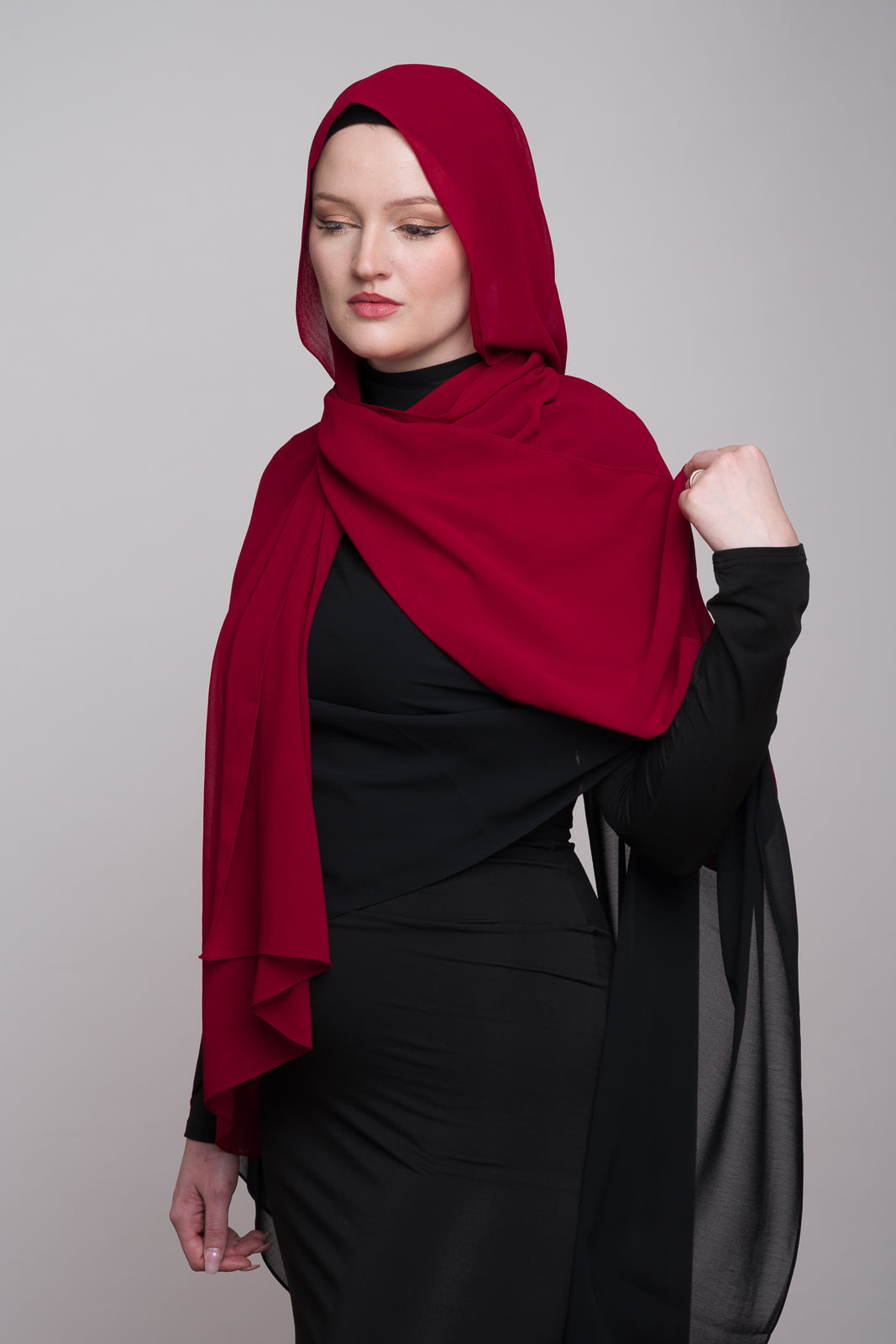 PAPRIKA CHIFFON HIJAB