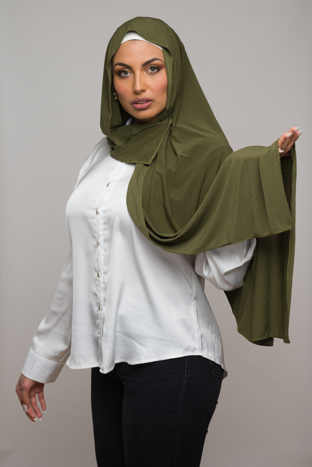 DESERT PALM LYCRA JERSEY HIJAB