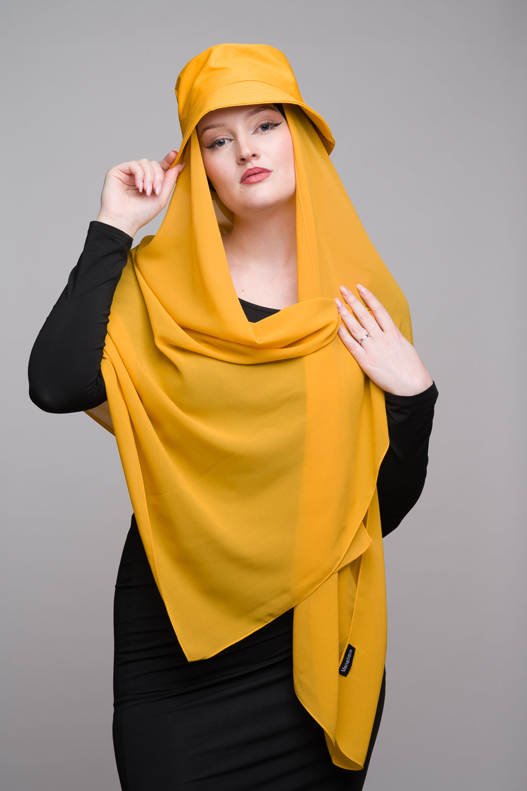 Yellow Hijab Hat