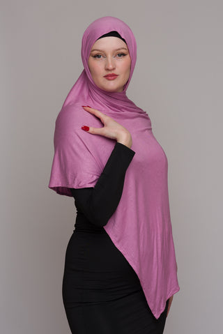 WILD ORCHID COTTON JERSEY HIJAB