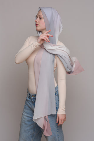 WINTER DUSK DEGRADE HIJAB