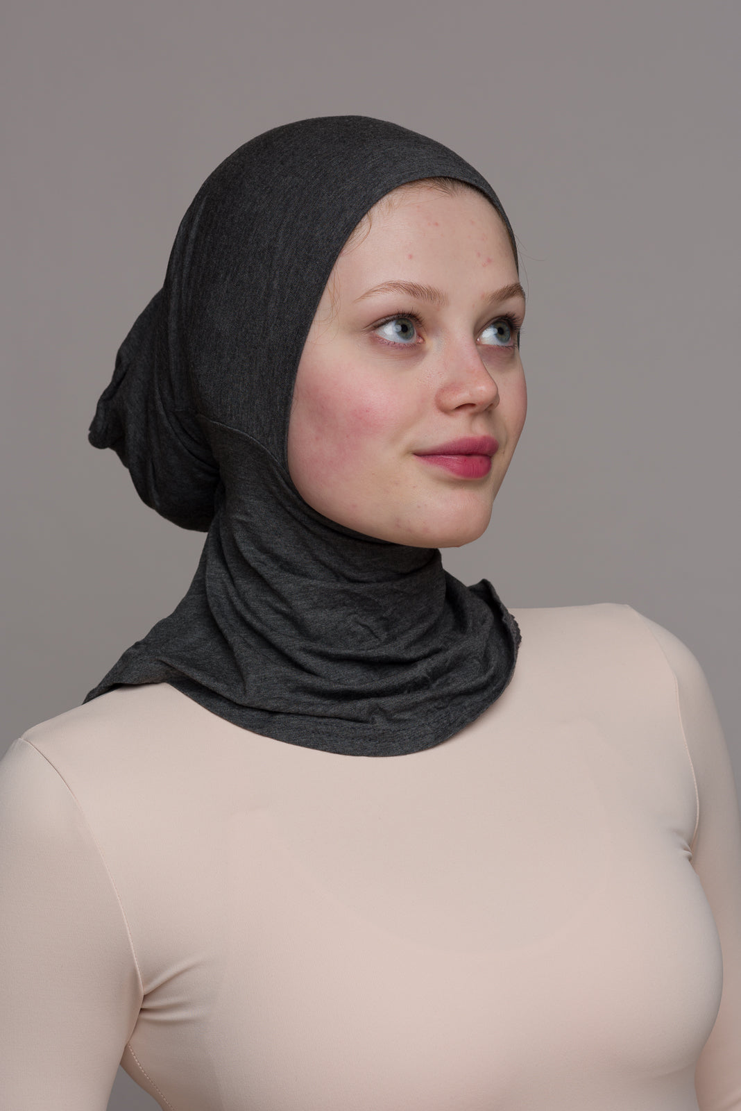 GLUON GREY NINJA HIJAB