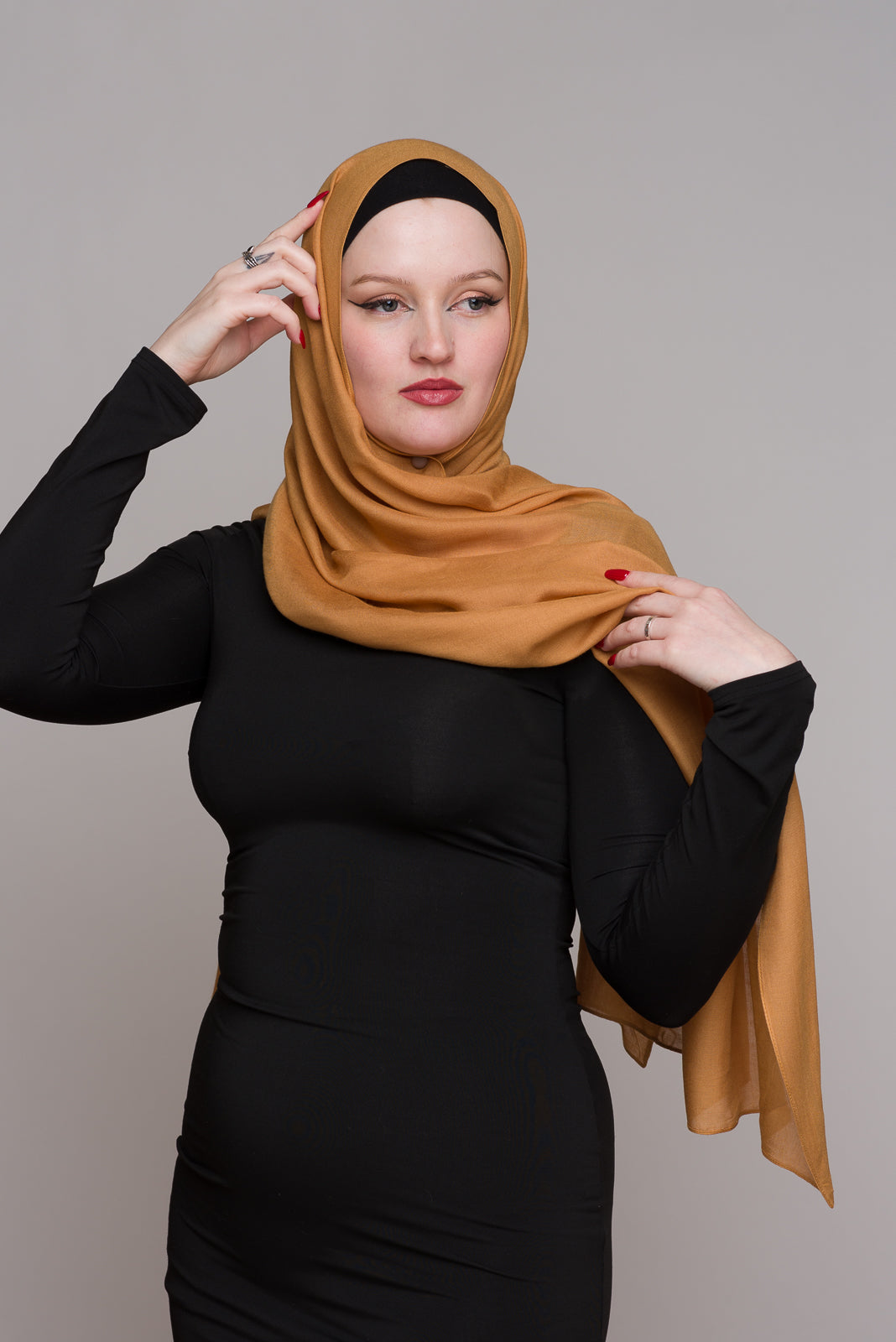 BURMESE GOLD MODAL HIJAB