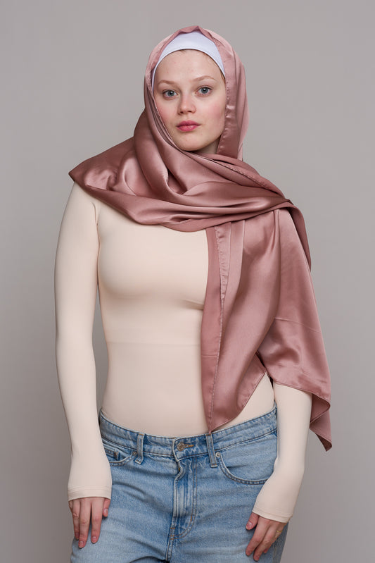 CANYON STONE NIGHT SATIN HIJAB